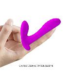 Вібратор - Pretty Love Remote Control Massager Purple - мініатюра 5