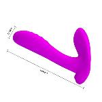 Вібратор - Pretty Love Remote Control Massager Purple - мініатюра 6