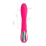 Вібратор - Unrealistic JOS Twig vibrator, 5 vibration modes, silicone, pink, 20.5 cm, O 3.4 cm - мініатюра 3