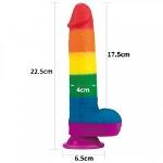 Фалоімітатор - Prider Dildo 9" - мініатюра 2