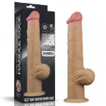 Фалоімітатор - Dual-Layered Handle Cock 12.5" Flesh - мініатюра 1
