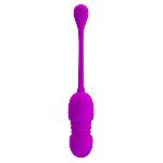 Віброяйце - Pretty Love Callieri Thrusting Vibrating Egg Purple - мініатюра 3