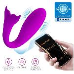 Вібратор - Pretty Love Jayleen Stimulator Purple (App) - мініатюра 2