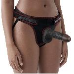 Страпон - Ingen Easy Strap-On Set 7" Black - мініатюра 2