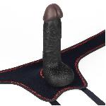 Страпон - Ingen Easy Strap-On Set 7" Black - мініатюра 4