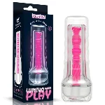 Мастурбатор - Lumino Play Masturbator Pink Glow 8.5" - мініатюра 1