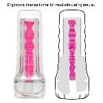 Мастурбатор - Lumino Play Masturbator Pink Glow 8.5" - мініатюра 2