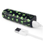 Вібропуля - Rechargeable Glow-in-the-dark Heart Massager - мініатюра 4