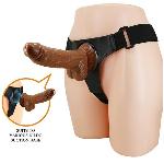 Страпон - Pretty Love Harness Briefs Micheal 7" - мініатюра 2