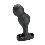 Анальна пробка - Mr.Play Silicone Vibrating Anal Plug - мініатюра 3