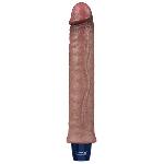 Вібратор - Real Softee Rechargeable Silicone Vibrating Dildo 9.5" - мініатюра 2