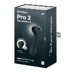 Кліторальний стимулятор - Satisfyer Pro 2 Generation 3 With Liquid Air Black - мініатюра 1