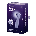 Кліторальний стимулятор - Satisfyer Pro 2 Generation 3 With Liquid Air Lilac - мініатюра 1