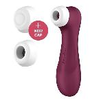 Кліторальний стимулятор - Satisfyer Pro 2 Generation 3 With Liquid Air Wine Red Bluetooth/(App) - мініатюра 2