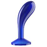 Анальна пробка - Flawless Clear Prostate Plug 6" Blue - мініатюра 2