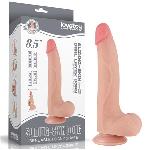 Фалоімітатор - Sliding-Skin Dual Layer Dong 8.5" Flesh #1 - мініатюра 1