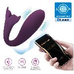 Вібратор - Pretty Love Jayleen Stimulator Dark Purple (App) - мініатюра 2