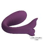 Вібратор - Pretty Love Jayleen Stimulator Dark Purple (App) - мініатюра 4