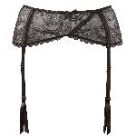 Пояс для панчіх - 2340011 Cottelli Collection Suspender Belt - мініатюра 4