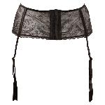 Пояс для панчіх - 2340011 Cottelli Collection Suspender Belt - мініатюра 5