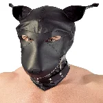 Маска - 2490099 Fetish Collection Dog Mask Black - мініатюра 1