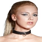 Нашийник - 2490404 Bad Kitty Bondage Collar Black - мініатюра 3