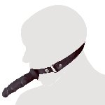 Кляп-фалоімітатор - Fetish Collection Heavy Duty Dildo Gag - мініатюра 5