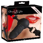 Кляп-фалоімітатор - Bad Kitty Silicone Dildo Gag - мініатюра 1