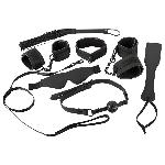 Набір БДСМ - 2492873 Bad Kitty Restraint Set Black (7 предметів) - мініатюра 2