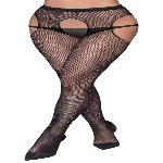 Колготки - 2530295 Cottelli Collection Sex Tights S-L - мініатюра 4