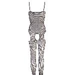 Бодістокінг - 2550121 NO:XQSE Net Catsuit S/M - мініатюра 5