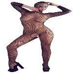Бодістокінг - 2550954 NO:XQSE Catsuit Mask - мініатюра 2