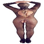 Бодістокінг - 2550954 NO:XQSE Catsuit Mask - мініатюра 4