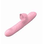 Вібратор - Angelia, USB 3 Functions Of Thrusting, 20 Vibrations Flesh - мініатюра 3