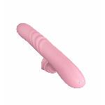 Вібратор - Angelia, USB 3 Functions Of Thrusting, 20 Vibrations Flesh - мініатюра 6