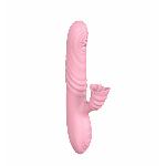 Вібратор - Angelia, USB 3 Functions Of Thrusting, 20 Vibrations Flesh - мініатюра 7