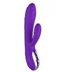 Вібратор - Joker Heating Double Vibrating Massage Stick Purple - мініатюра 1
