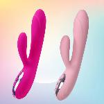 Вібратор - Joker Heating Double Vibrating Massage Stick Pink - мініатюра 3
