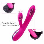 Вібратор - Joker Heating Double Vibrating Massage Stick Pink - мініатюра 5