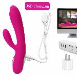 Вібратор - Joker Heating Double Vibrating Massage Stick Pink - мініатюра 9