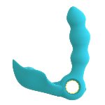 Масажер простати - Angelo Male Prostate Triple Stimulation Blue - мініатюра 2