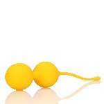 Набір вагінальних кульок - Loveline Silicone Kegel Balls Training Set Carambola - мініатюра 3