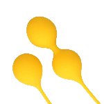 Набір вагінальних кульок - Loveline Silicone Kegel Balls Training Set Carambola - мініатюра 5
