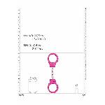 Наручники - Ouch! Beginner's Handcuffs Pink - мініатюра 4