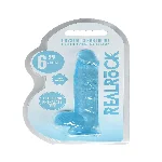 Фалоімітатор - Realrock Dildo 6" Blue - мініатюра 1