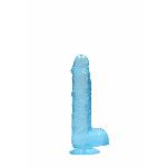 Фалоімітатор - Realrock Dildo 6" Blue - мініатюра 6