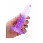 Фалоімітатор - Realrock Dildo 5,3" Purple - мініатюра 3