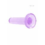 Фалоімітатор - Realrock Dildo 5,3" Purple - мініатюра 4