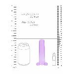Фалоімітатор - Realrock Dildo 5,3" Purple - мініатюра 5