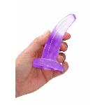 Фалоімітатор - Realrock Dildo 4,5" Purple - мініатюра 3